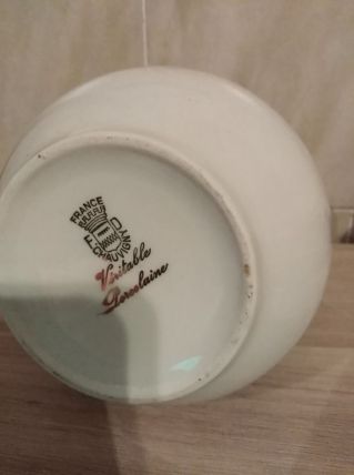 Cruche en véritable porcelaine de chauvigny