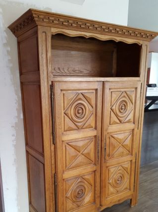 Confiturier en chêne