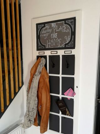 Porte - manteaux relooké