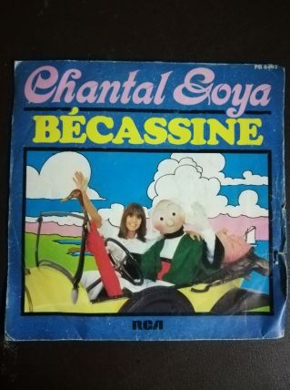 Vinyle 45 tours de Chantal Goya - Bécassine