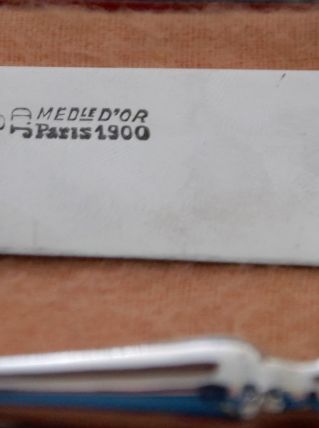 Fourchette - Couteau - Médaille d'Or 1900