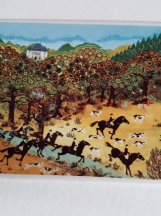 carte Villeroy et Bosh "la chasse"