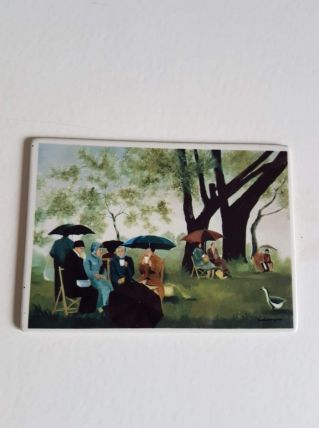 carte postale Villeroy et Bosch  "pique nique"