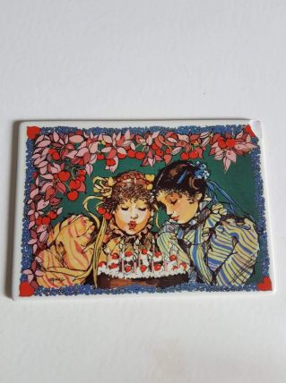 carte postale Villeroy et Bosh "fête d'anniversaire"