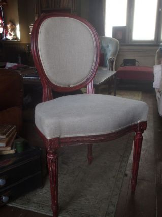 paire de Chaises style Louis XVI