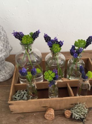 Plateau vintage à compartiments