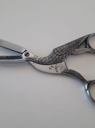 Pince/coupe.sucre cigogne chromé 