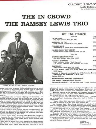 The Ramsay Lewis Trio LIVE -The in crowd