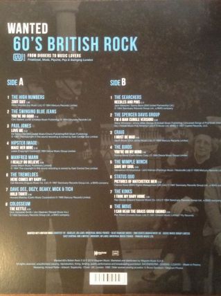 Wanted-60's British Rock