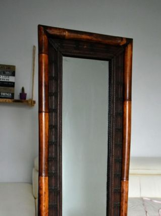 Miroir en bois