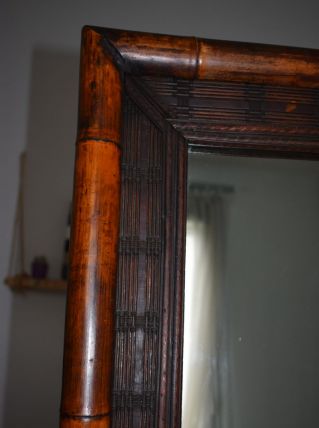 Miroir en bois