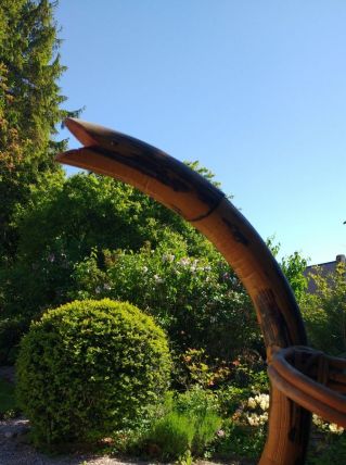 Porte plante Serpent vintage