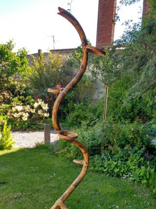 Porte plante Serpent vintage