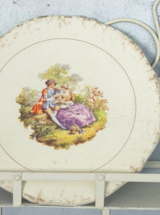 Dessous de plat faïence Saint Amand