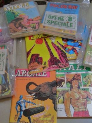 50 comics années 80 originaux
