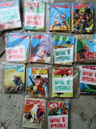 50 comics années 80 originaux