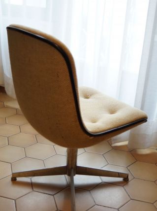 Fauteuil pivotant vintage