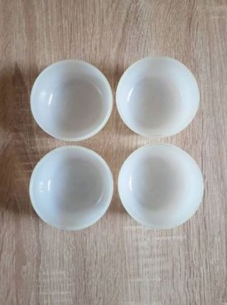 Lot de petits bols Huile Lesieur vintage