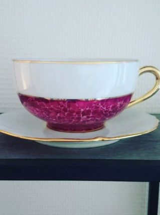 Tasse et sous tasse Limoges 