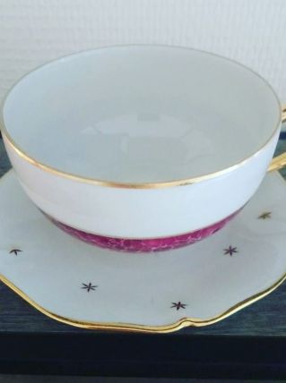 Tasse et sous tasse Limoges 