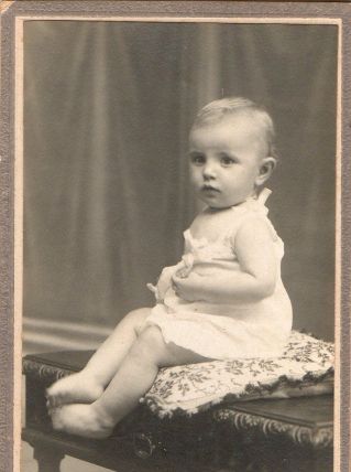 photo ancienne enfant carte de visite vers 1900