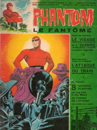 Bande dessinée PHANTOM n° 387 de 1972