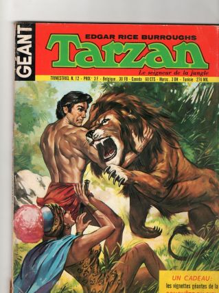 bande dessinée Tarzan géant de 1972