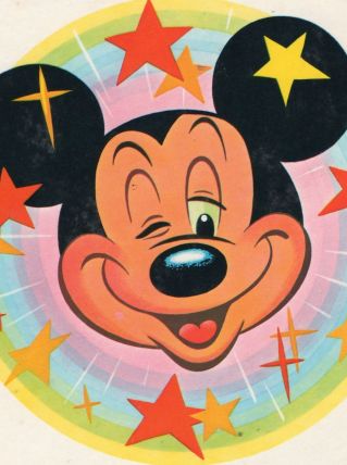 bande dessinée Mickey chez les hommes des cavernes 1970