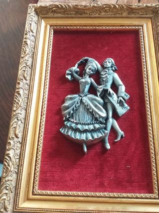 Vend Tableau en cuivre de Bachet