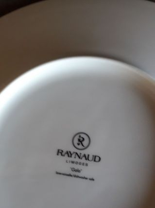 Assiettes Raynaud collection Gala doré 