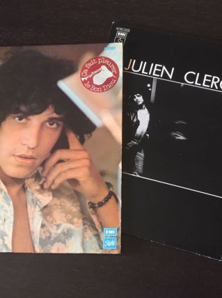 Julien Clerc lot 2 vinyles 33 t