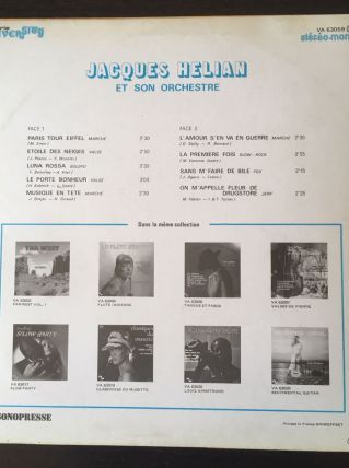 Jacques Helian &amp; son orchestre - 33 t - 1974