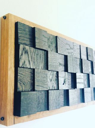 Décoration murale en bois 