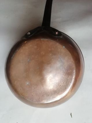 grosse louche métal cuivré