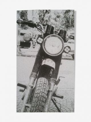 Affiche photo moto vintage