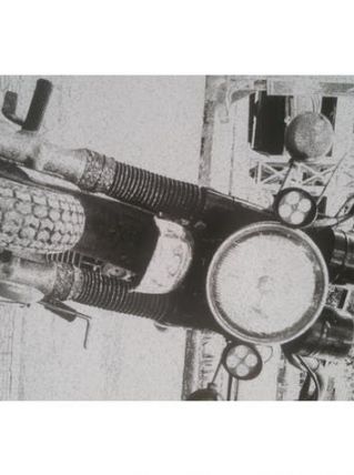 Affiche photo moto vintage