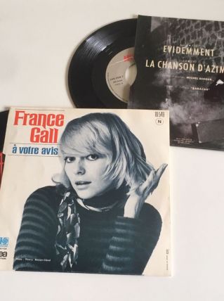 France Gall - 2 vinyles 45 t