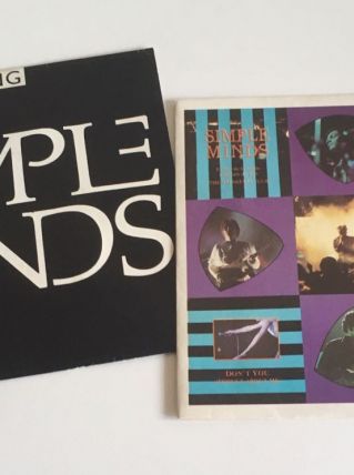 Simple Minds - 2 vinyles 45 t