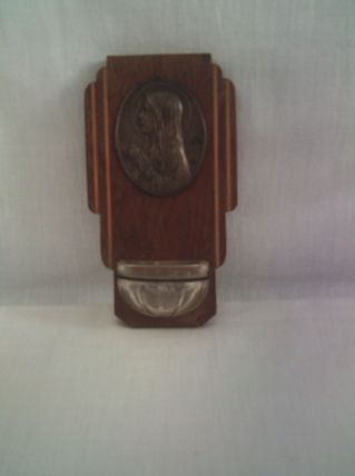 Bénitier en bois  vintage