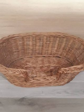 Panier animal osier
