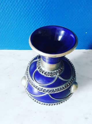 Vase bleu roi
