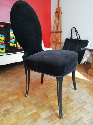 Lot de 4 Chaises  Médaillon Rococo Roch  Bobois