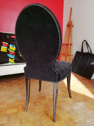 Lot de 4 Chaises  Médaillon Rococo Roch  Bobois