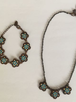 Collier et bracelet Belle Paris 