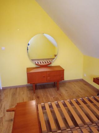 coiffeuse vintage en teck 