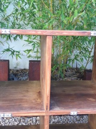 Casier de tri postal ancien