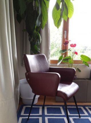 2 fauteuils années 50, impeccables, vendu a l'unité ou ensem