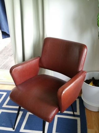 2 fauteuils années 50, impeccables, vendu a l'unité ou ensem