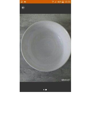 Saladier vintage motif légumes 