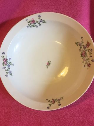 Plat creux porcelaine limoges